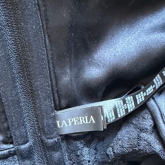 EUC LA PERLA Elegant Black Lace Bustier 32D - Picture 3 of 3